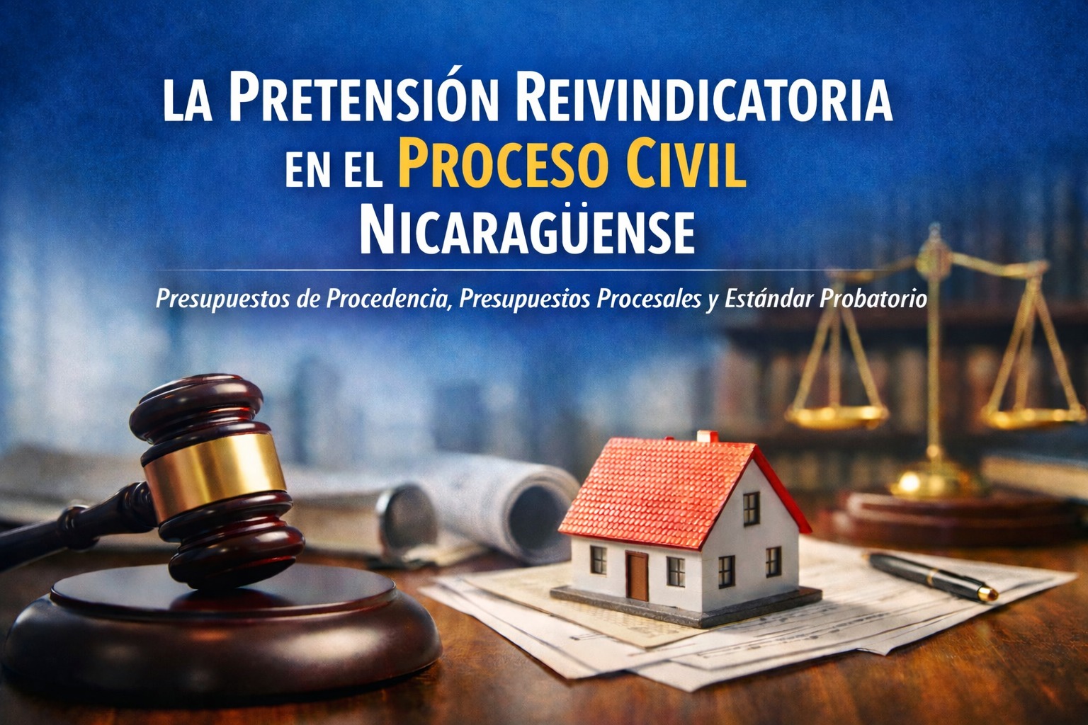 La pretensión reivindicatoria en el proceso civil nicaragüense.