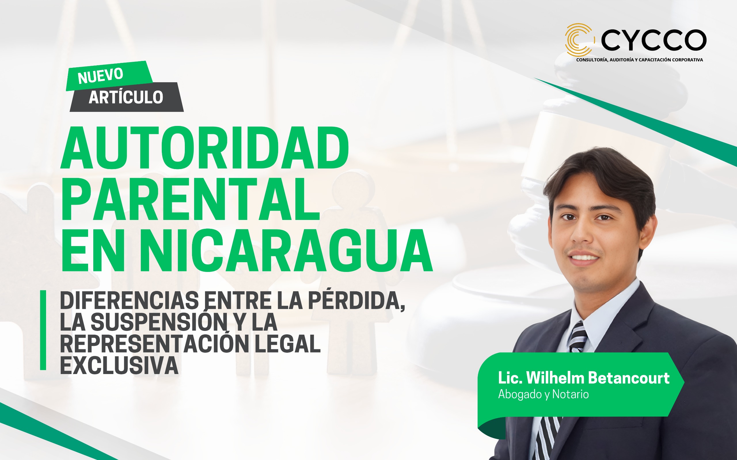 ¿Pérdida de autoridad parental, suspensión o representación legal?